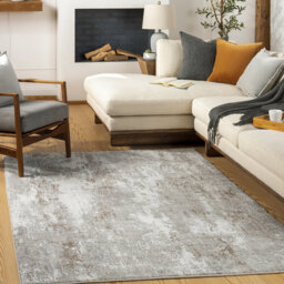 Allegro-Abstract Modern Marble Look Living Dining Bedroom Rug
