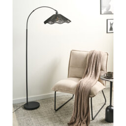 160cm Satin Traditional Floor Lamp