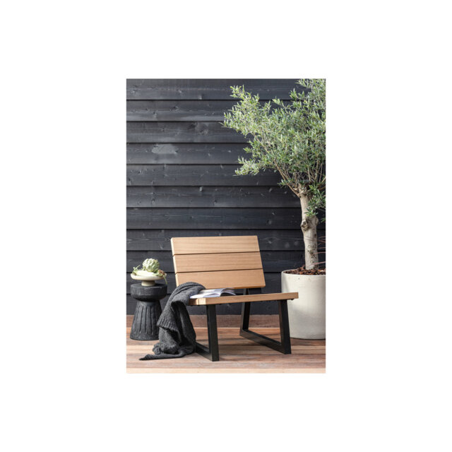 Banco Outdoor Chair Wood Naturel / Metal [Fsc]