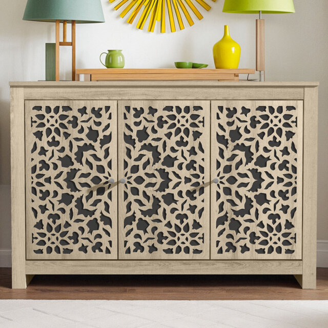Culbreath Arrastia 3 Door Wide Sideboard