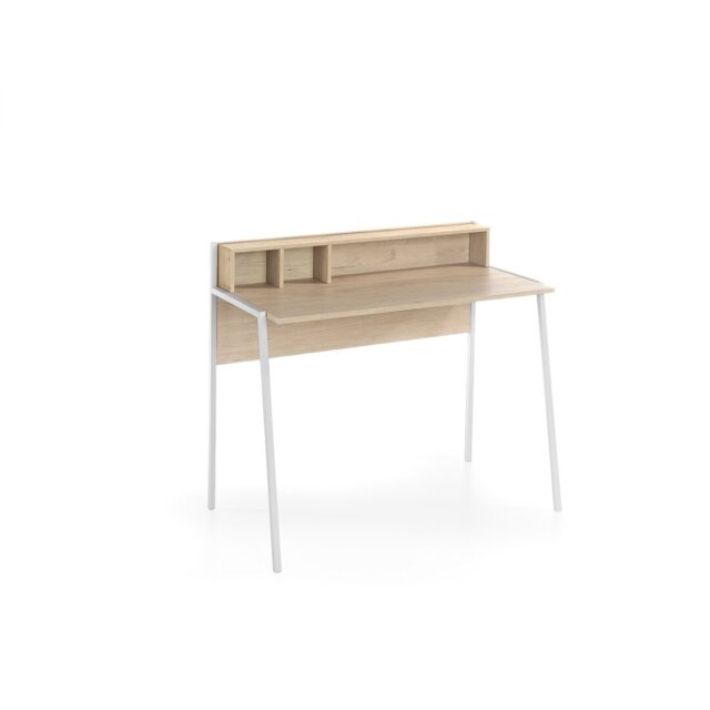 Valluri Metal Base Writing Desk