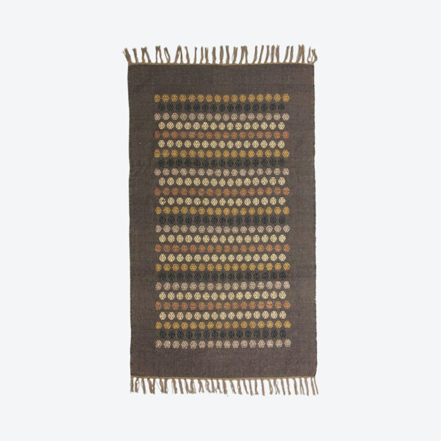 Moroccan Handmade Handwoven 90Cm X 150Cm Brown Area Rug