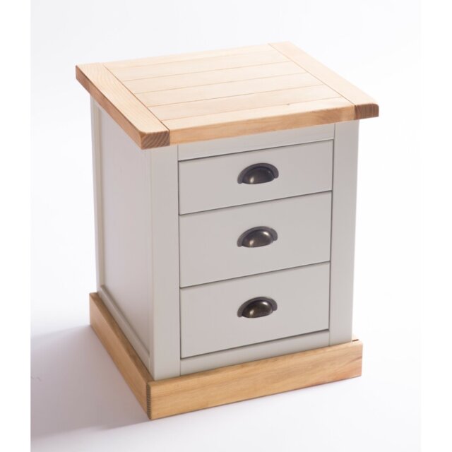 Brian 45cm W Plywood / Laminate Board Bedside Table