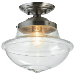 Ceasar Glass Flush Mount