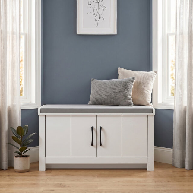 Alezae 2 Door Shoe Storage Bench