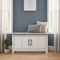 Alezae 2 Door Shoe Storage Bench