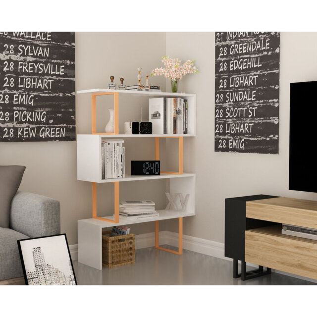 Orm 125cm H x 90cm Standard Bookcase