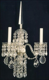 Benfield Glass Candle Wall Light