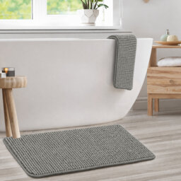 Door mat chenille nonslip for Bath and Kitchen Rug 60x90