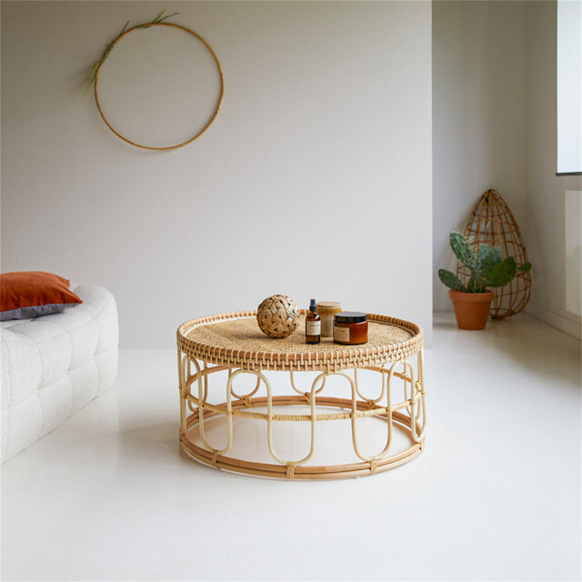 Larned Drum Coffee Table