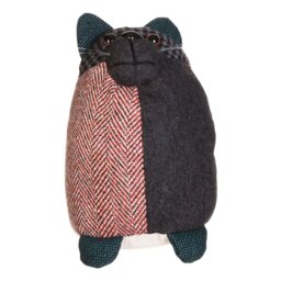 Anthracite Ridge Large Cat Floor Fixed Door Stop