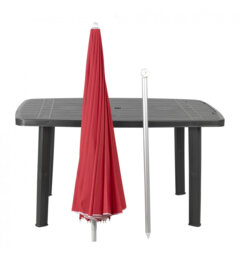 Adjustable Large Garden Parasol Umbrella Blue