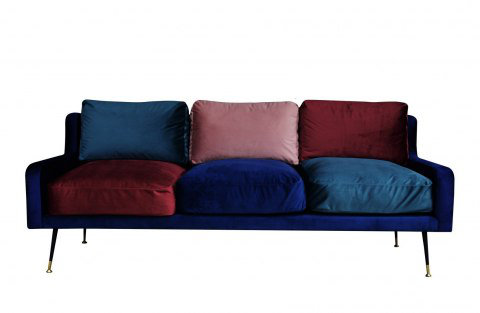 Plum 3 Seater Sofa