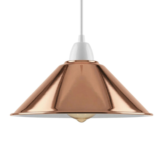 10cm H Metal Cone Lamp Shade