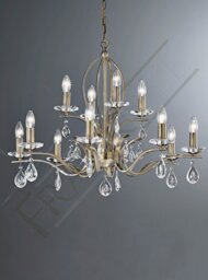 12-Light Candle Style Chandelier