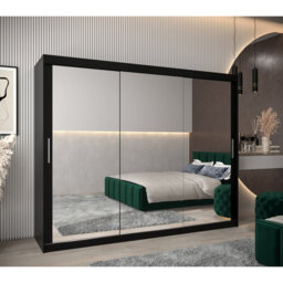 Melhado 3 Door Sliding Wardrobe