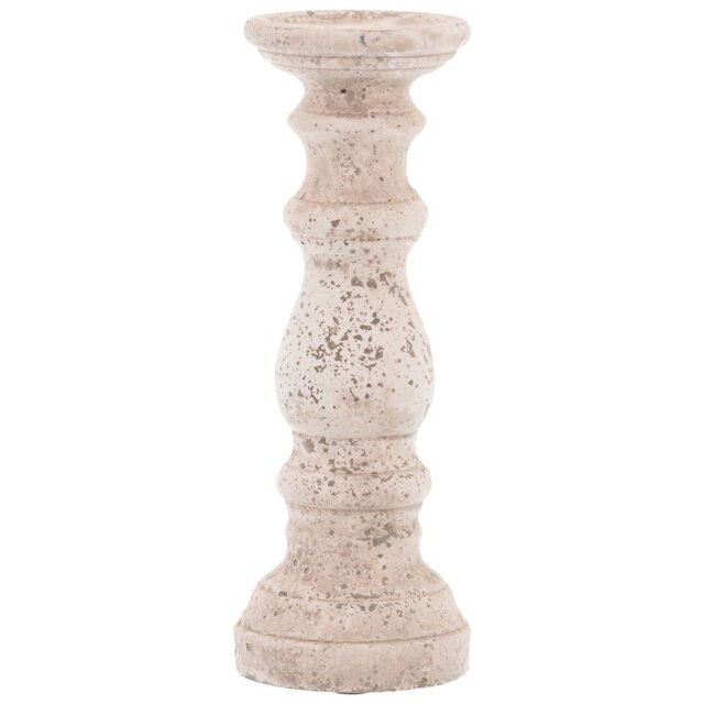 Wood Tabletop Candlestick
