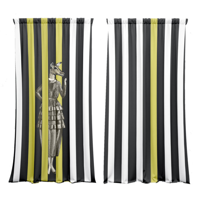 Velvet Blackout Curtain Panel Pair