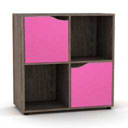 Ethyleen 61cm H x 60cm W Cube Bookcase
