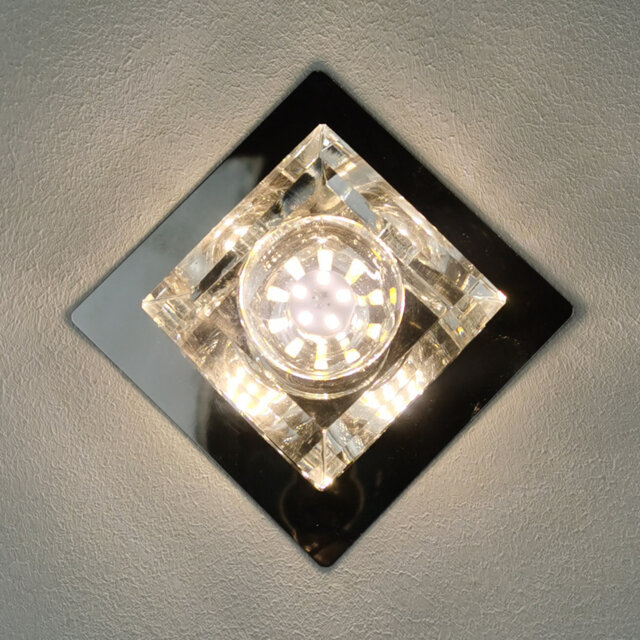Acaia Crystal LED Flush Mount