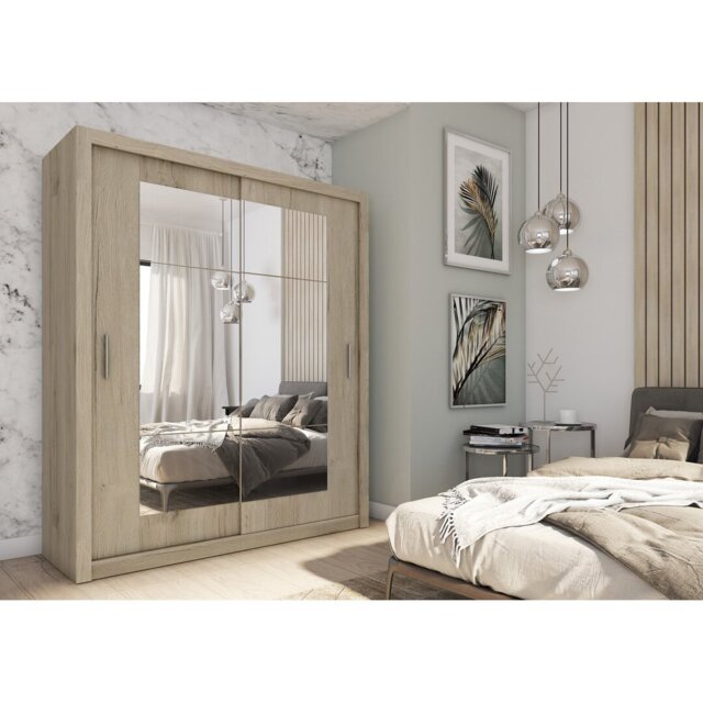 Gravelle 2 Door Sliding Wardrobe