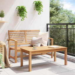 Garden Bench and Table Set