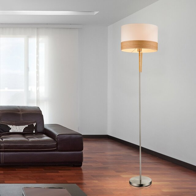 Apolonio 170cm Silver Traditional Floor Lamp