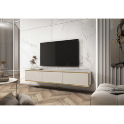 "Barlo Unfinished Floating TV Stand for TVs up to 55"""