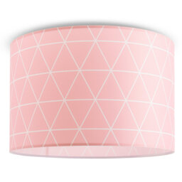 Danes Fabric Flush Ceiling Light
