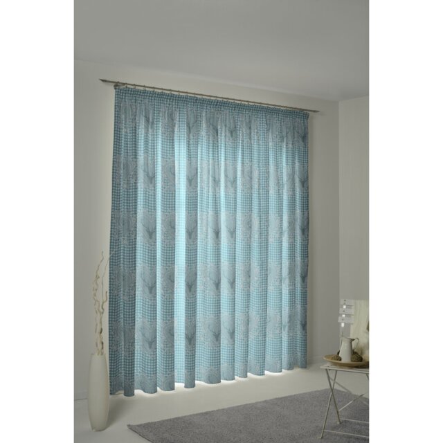 Devos Pencil Pleat Single Curtain, Opaque