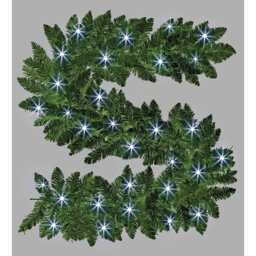 Faux Lighted PVC 78.74cm Christmas Wreath