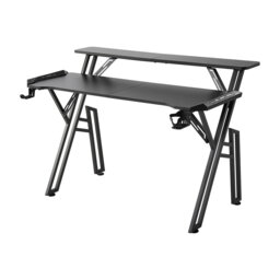 Adjustable Metal Base Computer Desk