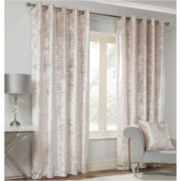 Eleanora Crushed Velvet Eyelet Panels
