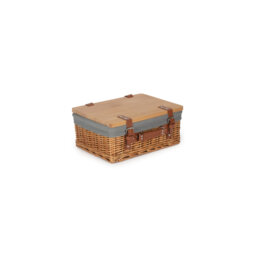 Wicker Gift or Storage Hamper with Lining