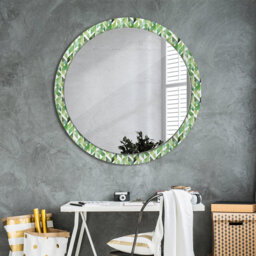 Huldar Glass Flat Wall Mirror