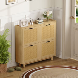 16 Pair Shoe Storage Cabinet