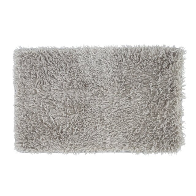 Cuddly Faux Fur Rectangle Bath Mat