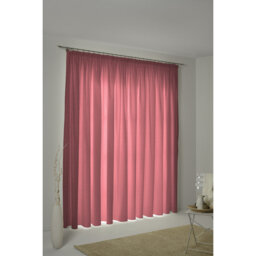 Uni Collection 100% Cotton Room Darkening Curtain Single Panel