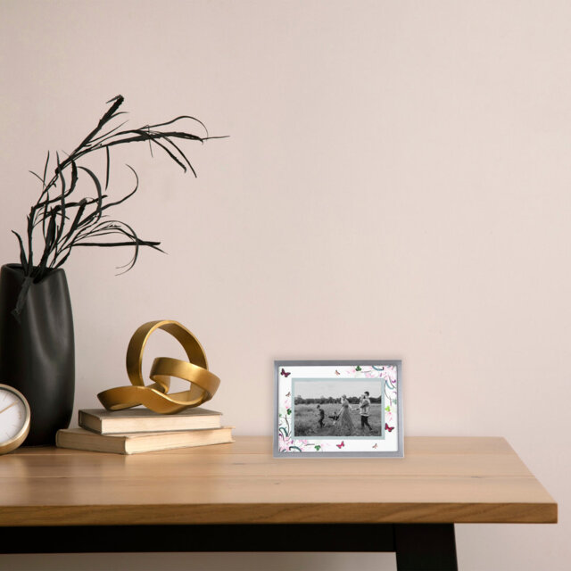 Silver Metal Picture Frame