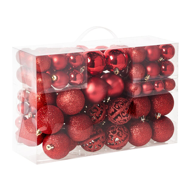 7cm Solid Colour Plastic / Acrylic Bauble