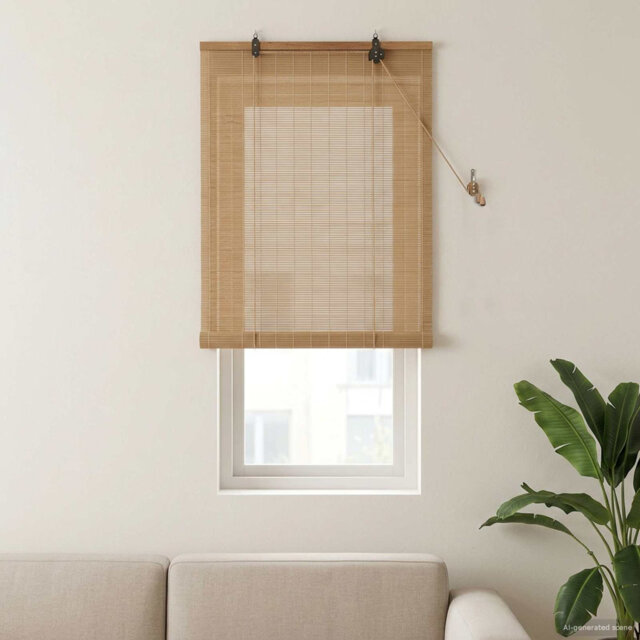 Bamboo Roller Blind