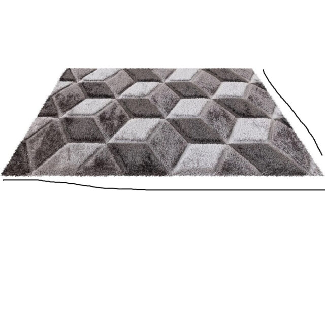Modern Large Shaggy Rug Hallway Living Room Area Rug Bedroom Carpet Mat