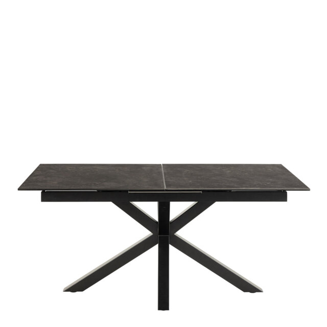 Harrisonburg Extendable Metal Base Dining Table