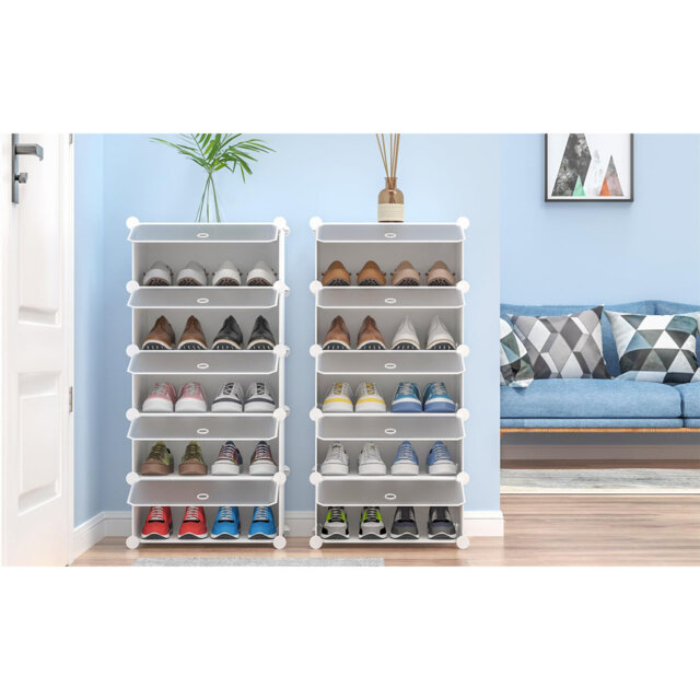 10 Pair Shoe Storage Cabinet