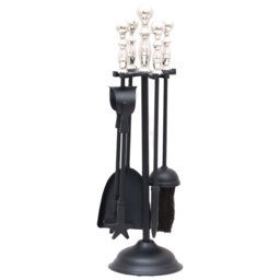 Emiliya Metal Fireplace Tool Set