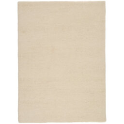 Handmade Berber Wool Rug In Cream