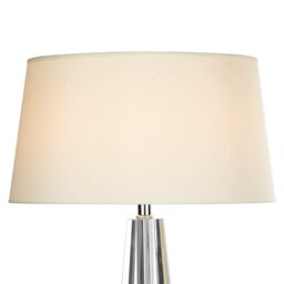 Spivey 8cm H Fabric Empire Candelabra Shade ( Screw On ) in Cream