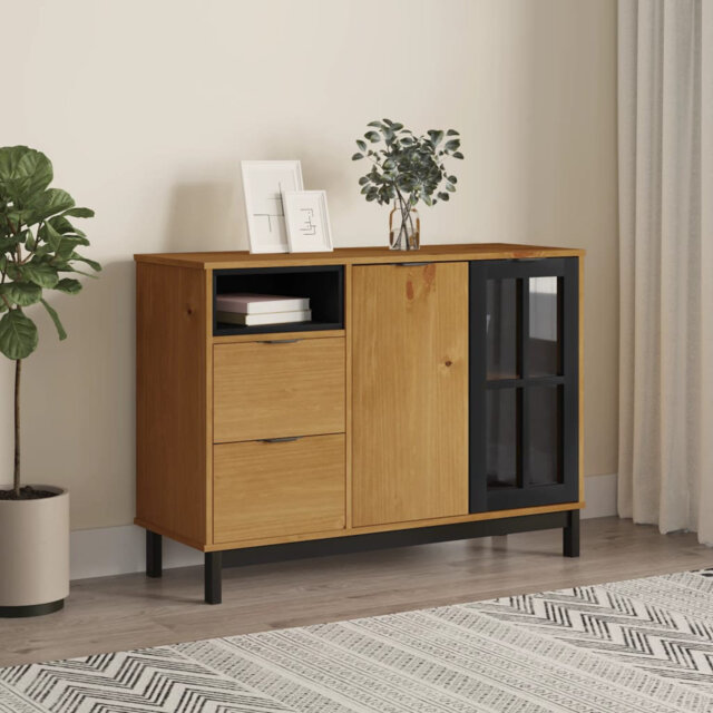 Sideboard Bouie 224 cm with Glass Door