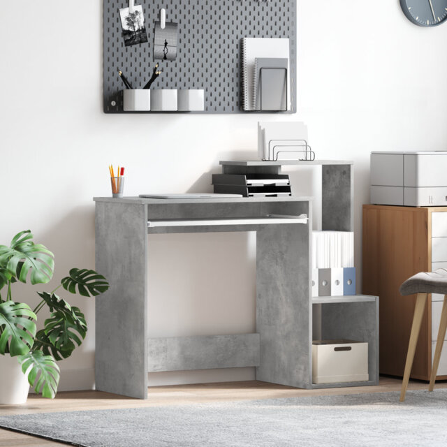 Computer Desk Engineered Wood, MDF Medium