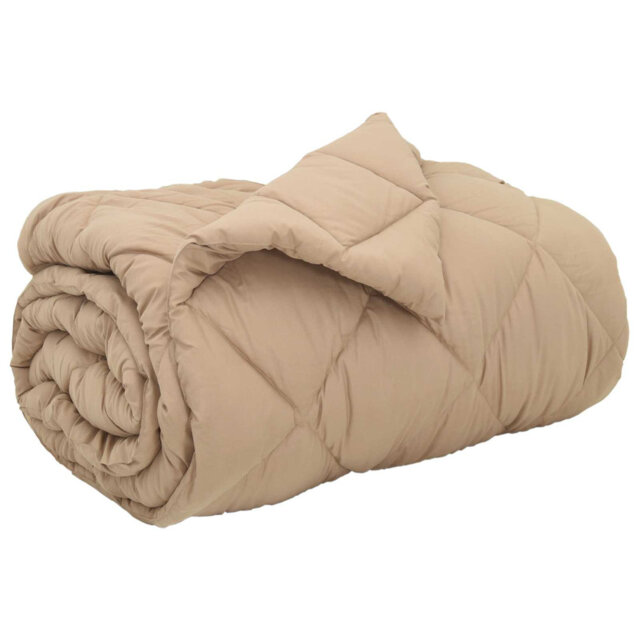 Winter Duvet Taupe   Microfiber